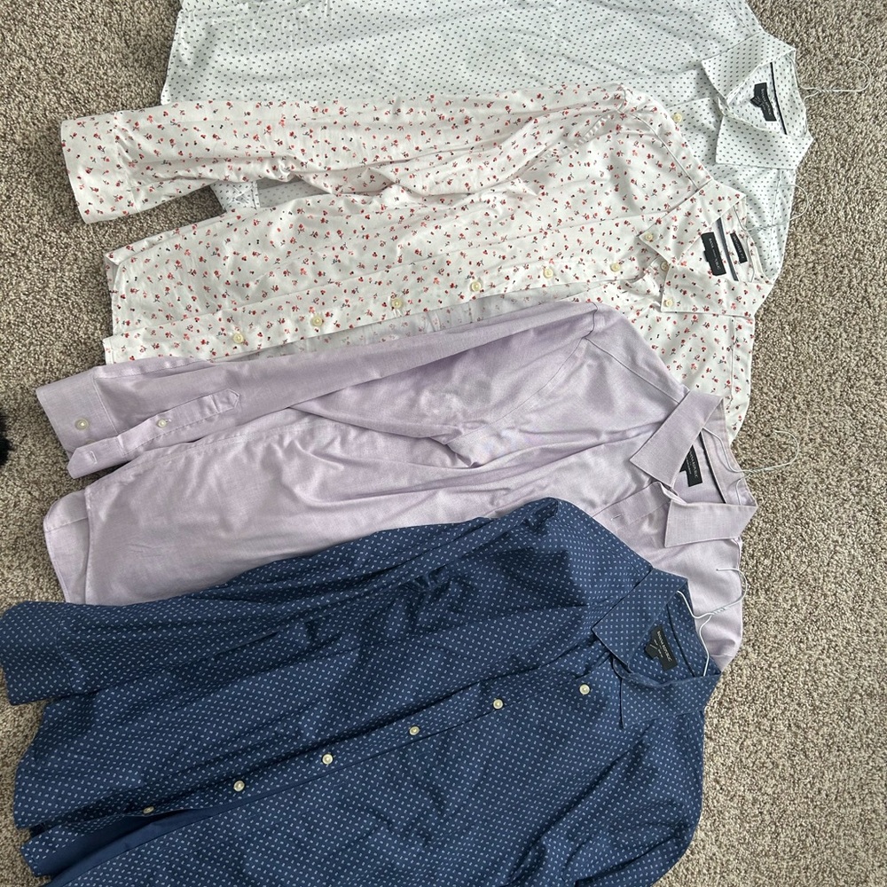 Men's Patterned Shirts X4 bundle